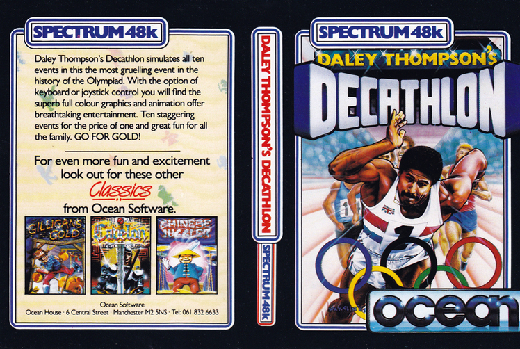 Daley Thompson, Decathlon, Olympic, Gold