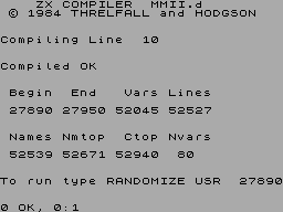 ZX Compiler MMII.d