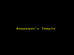The Anamagon's Temple