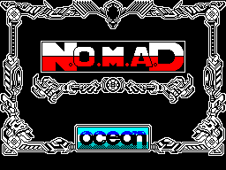 M o o n игра. ZX Spectrum Art. N.O.M.A.D. (1986)(Ocean software). Satansoft.
