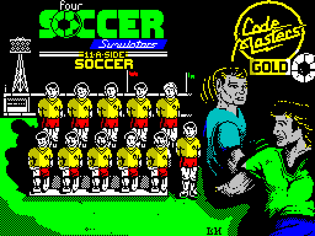 Спектрум 4. ZX Spectrum Soccer. Футбольные игры ZX Spectrum. International Soccer игра ZX Spectrum. 8 Битные игры про футбол.