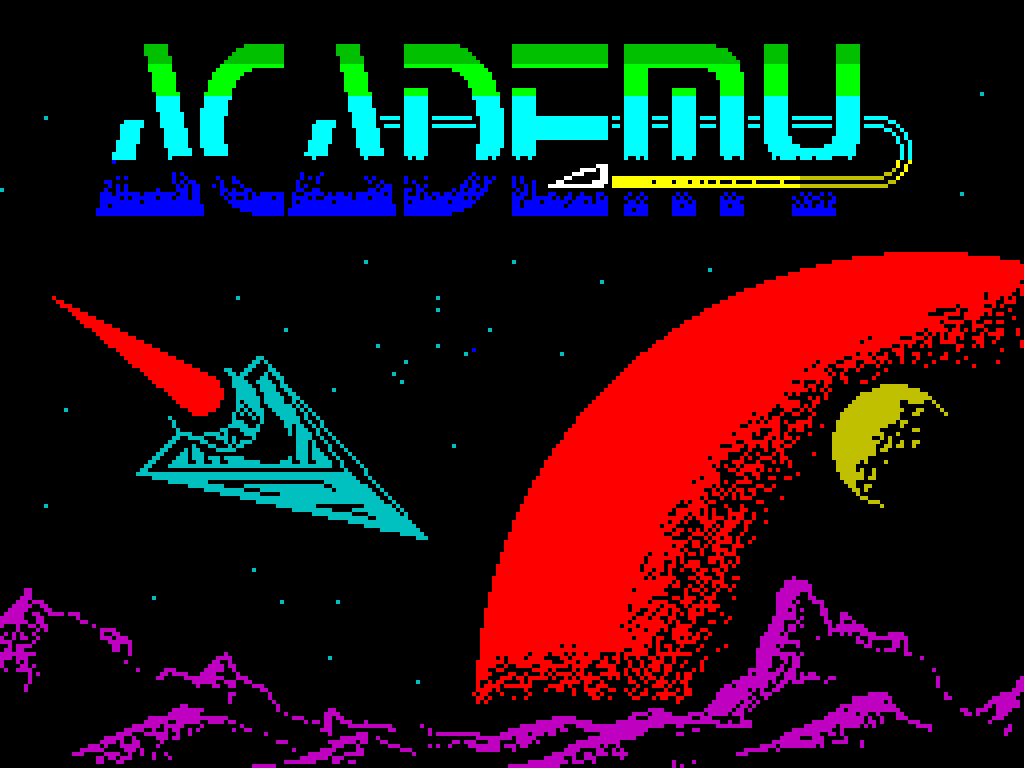 ZX Spectrum. Игры Спектрум. Академия для ZX Spectrum. Компьютерные игры ZX-Spectrum. Загрузка спектрум