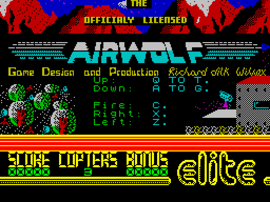 Игра Elite ZX Spectrum. Outrun ZX Spectrum. Airwolf игра на Денди. Элита Спектрум. Elemental hit of the spectrum